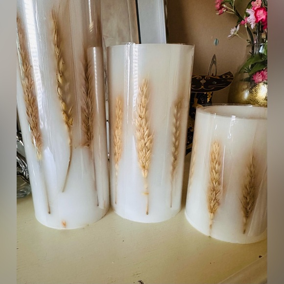 Huntington Home Harvest Flameless LED Candles - 3 Pack - Picture 5 of 10